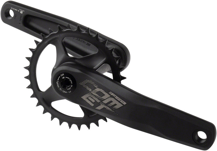 Full Speed Ahead Comet HD Modular 1x Crankset - 170mm, 11/12-Speed, 32t, Direct Mount, MegaExo Spindle Interface, Black, 172mm Q-Factor