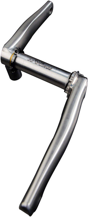 Cane Creek eeWings Mountain Titanium Crankset - 165mm, Direct Mount, 392 EVO Spindle Interface, Brushed Titanium