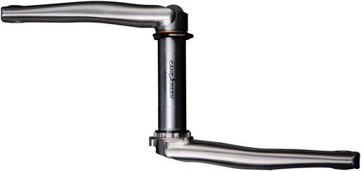 Cane Creek eeWings Mountain Titanium Crankset - 165mm, Direct Mount, 392 EVO Spindle Interface, Brushed Titanium