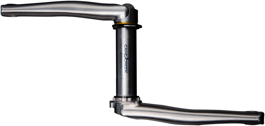 Cane Creek eeWings Mountain Titanium Crankset - 165mm, Direct Mount, 392 EVO Spindle Interface, Brushed Titanium