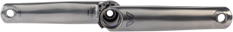 Cane Creek eeWings All-Road Titanium Crankset - 175mm, Direct Mount, BB30/PF30/386 EVO Spindle Interface, Brushed Titanium