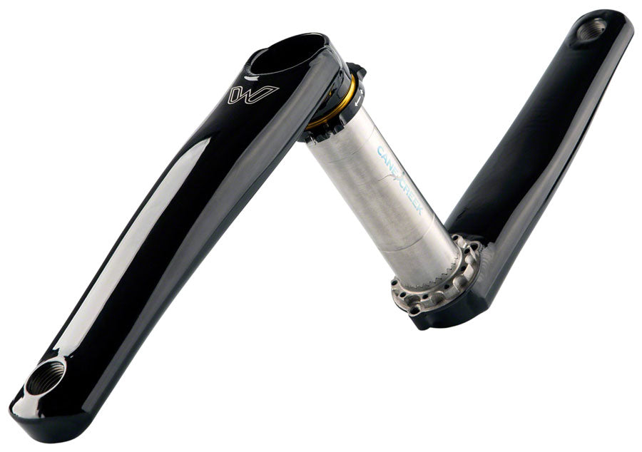 CaneCreek eeWings Raven Titanium Mountain Crankset -  175mm, Direct Mount, 392 EVO Spindle Interface, Black