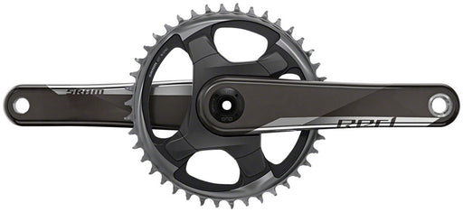 SRAM RED 1 AXS Crankset - 165mm, 12-Speed, 40t, 8-Bolt Direct Mount, DUB Spindle Interface, Natural Carbon, D1