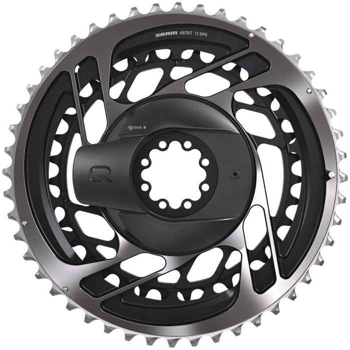 SRAM RED AXS Power Meter Kit - 48/35t, 2x12-Speed, 8-Bolt Direct-Mount, Polar Gray, D1