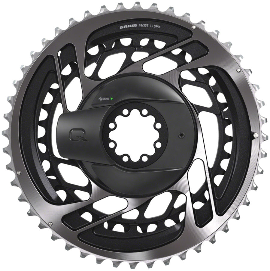 SRAM RED AXS Power Meter Kit - 46/33t, 2x12-Speed, 8-Bolt Direct-Mount, Polar Gray, D1