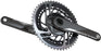 SRAM RED AXS Crankset - 165mm, 12-Speed, 46/33t, Direct Mount, DUB Spindle Interface, Natural Carbon, D1