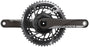 SRAM RED AXS Crankset - 165mm, 12-Speed, 46/33t, Direct Mount, DUB Spindle Interface, Natural Carbon, D1