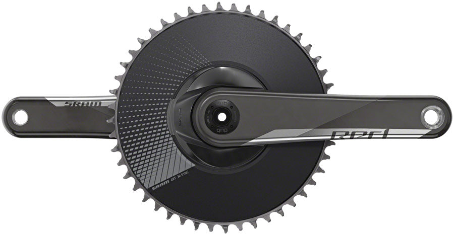 SRAM RED 1 AXS Crankset - 165mm, 12-Speed, 48t, Direct Mount, DUB Spindle Interface, Natural Carbon, D1