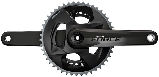 SRAM Force AXS Crankset - 175mm, 12-Speed, 46/33t, 107 BCD, Cannondale Ai, DUB Spindle Interface, Natural Carbon, D1