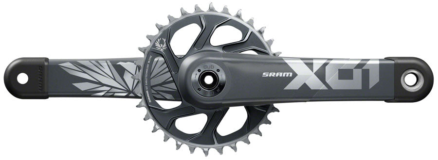 SRAM X01 Eagle Crankset - 175mm, 12-Speed, 32t, Direct Mount, DUB Spindle Interface, Lunar/Polar, C2