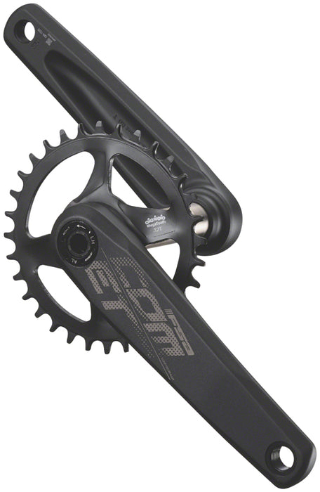 FSA (Full Speed Ahead) Comet Modular Crankset - 175mm, 11/12-Speed, 32t, Direct Mount, FSA MegaExo Spindle Interface, Black