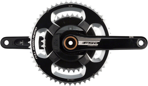 FSA (Full Speed Ahead) PowerBox Alloy Power Meter Crankset - 175mm, 11-Speed, 52/36t, 110 FSA ABS BCD, 392 EVO Spindle Interface, Black
