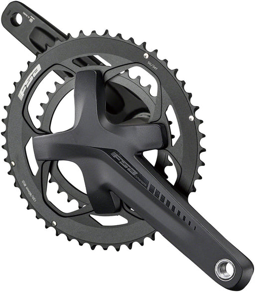 FSA (Full Speed Ahead) Omega Adventure Crankset - 172.5mm, 10/11-Speed, 46/30t, 120/90 BCD, FSA MegaExo 19 Spindle Interface, Black