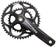 FSA (Full Speed Ahead) Tempo Adventure Crankset - 170mm, 10/11-Speed, 46/30t, 110/80 BCD, Square Taper JIS Spindle Interface, Black