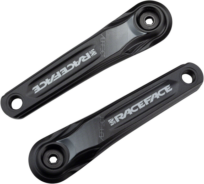 Race Face Aeffect eBike Crank Arm Set - 170mm, For ISIS spline Bosch, Yamaha, and Brose Motors, Black