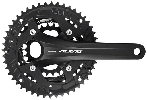 Shimano Alivio FC-T4060 Crankset - 170mm, 9-Speed, 48/36/26t, 104/64 BCD, Hollowtech II Spindle Interface, Black