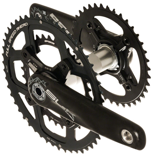 FSA (Full Speed Ahead) SL-K Light BB392 Tandem Rear Crankset - 170mm, 50/34t, Direct Mount, Black