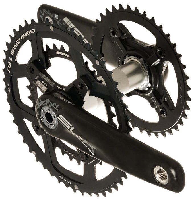 FSA (Full Speed Ahead) SL-K Light BB392 Tandem Rear Crankset - 170mm, 50/34t, Direct Mount, Black