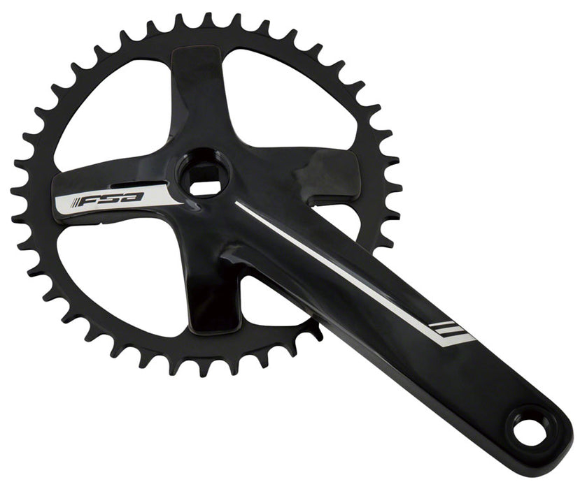 Full Speed Ahead Vero Pro 1x Crankset - 170mm, 11-Speed, 42t, 120 BCD, JIS Spindle Interface, Black, V17