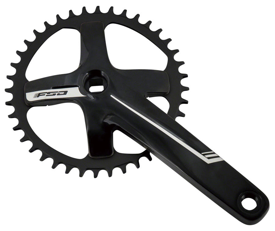 Full Speed Ahead Vero Pro 1x Crankset - 175mm, 11-Speed, 42t, 120 BCD, JIS Spindle Interface, Black, V17