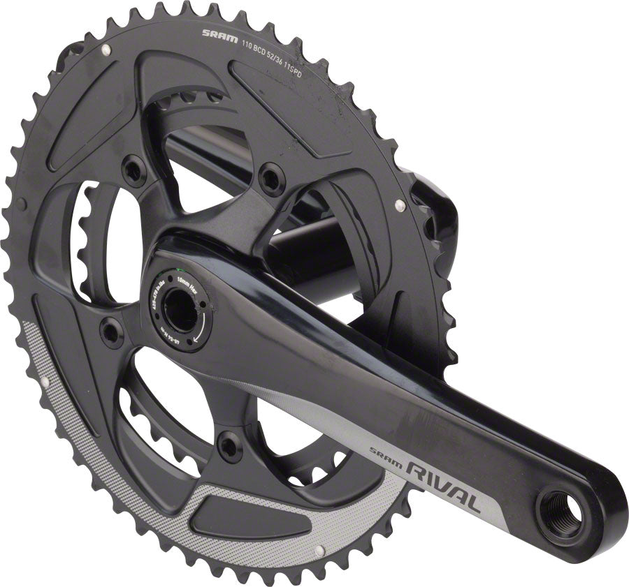 SRAM Rival 22 Crankset - 175mm 11-Speed 52/36t 110 BCD BB30/PF30 Spindle