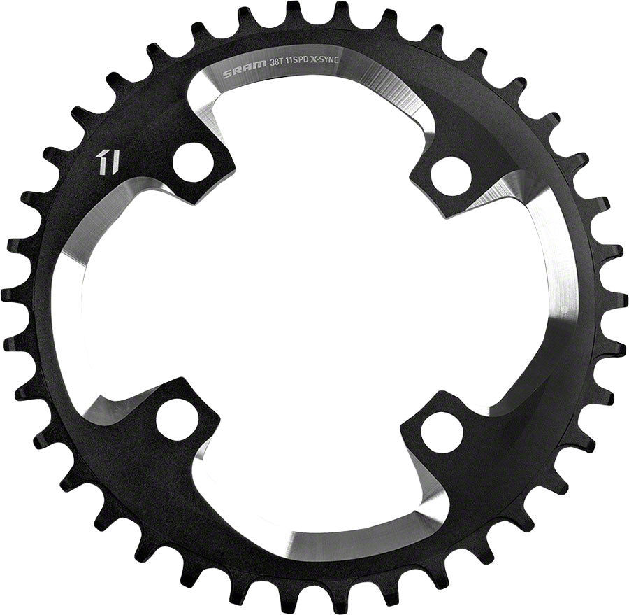 SRAM X-Sync 38 Tooth 94mm BCD 4-Bolt Chainring fits 10- and 11-Speed SRAM