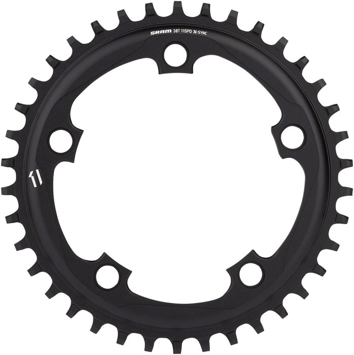 SRAM X-Sync Chainring 38T 110mm BCD Black BB30 or GXP