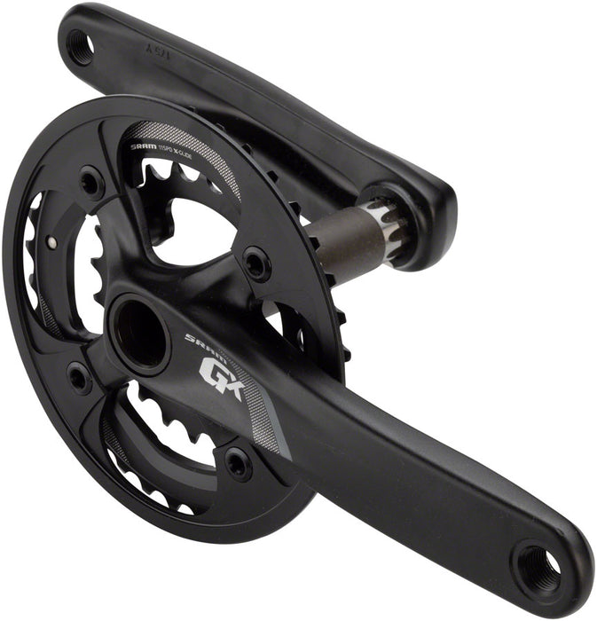 SRAM GX 1000 Crankset - 175mm, 11-Speed, 36/24t, 104/64 BCD, GXP Spindle Interface, Black
