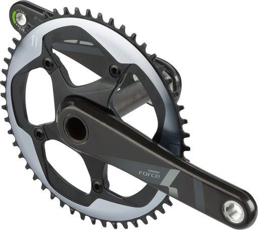 SRAM Force 1 Crankset - 172.5mm, 10/11-Speed, 52t, 130 BCD, GXP Spindle Interface, Black