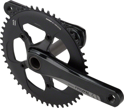 SRAM Rival 1 Crankset - 175mm 10/11-Speed 50t 110 BCD GXP Spindle