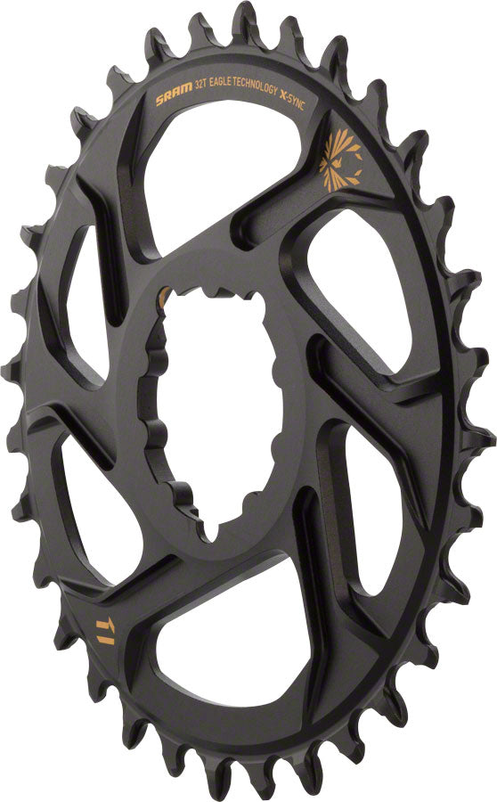 SRAM X-Sync 2 Eagle Direct Mount Chainring 32T Boost 3mm Offset with Gold Logo