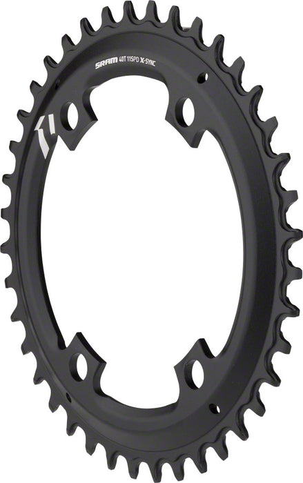 SRAM X-Sync Chainring 40T 110mm Asymmetric BCD, Black