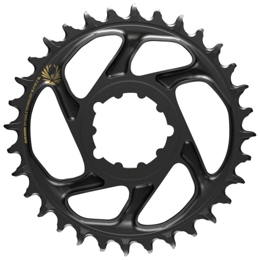 SRAM X-Sync 2 Eagle SL Direct Mount Chainring 36T Boost 3mm Offset, Black with Gold Logo