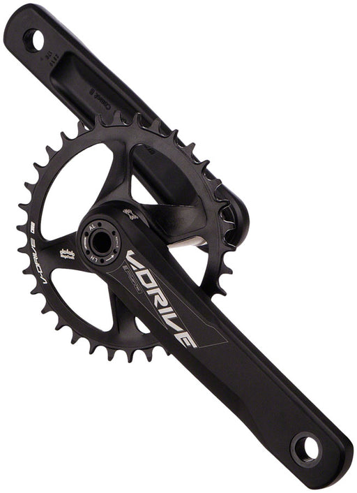 FSA (Full Speed Ahead) V-Drive MegaExo Modular 1x Crankset - 170mm, 11-Speed, 30t, Direct Mount, MegaExo Spindle Interface, Black