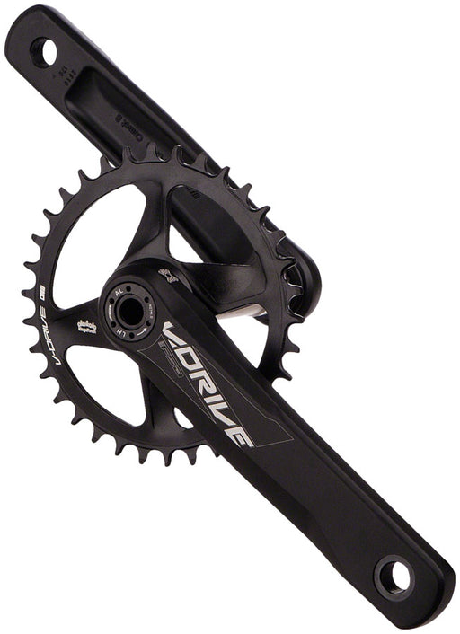 FSA (Full Speed Ahead) V-Drive MegaExo Modular 1x Crankset - 175mm, 11-Speed, 30t, Direct Mount, MegaExo Spindle Interface, Black