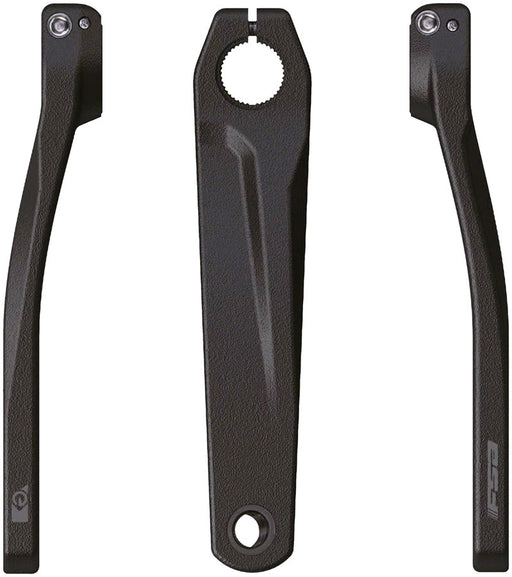 FSA (Full Speed Ahead) CK-752 Shimano STEPS Ebike Crank Armset - 160mm, Fits Shimano Hollowtech II, Black