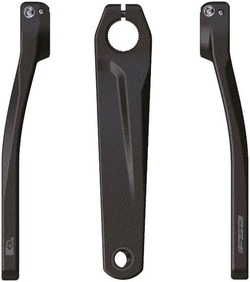 FSA (Full Speed Ahead) CK-752 Shimano STEPS Ebike Crank Armset - 165mm, Fits Shimano Hollowtech II, Black