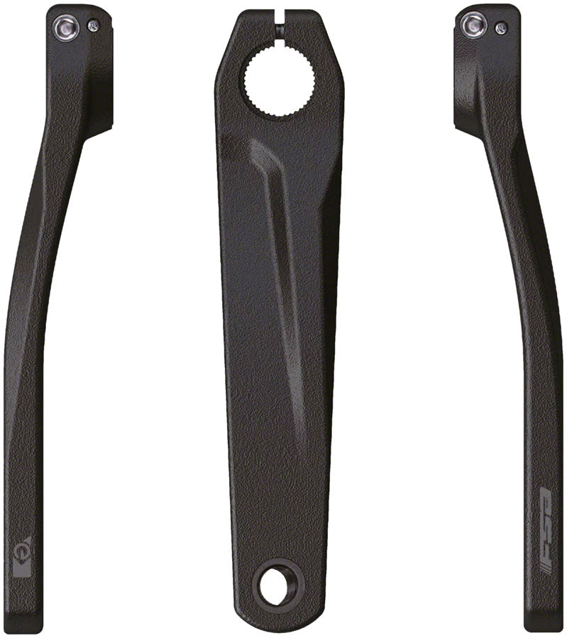 FSA (Full Speed Ahead) CK-752 Shimano STEPS Ebike Crank Armset - 165mm, Fits Shimano Hollowtech II, Black