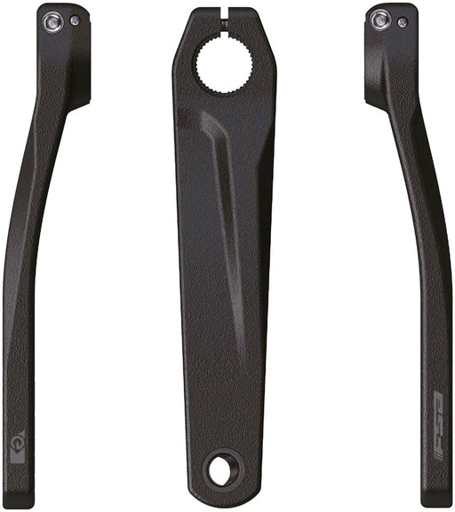 FSA (Full Speed Ahead) CK-752 Shimano STEPS Ebike Crank Armset - 170mm, Fits Shimano Hollowtech II, Black