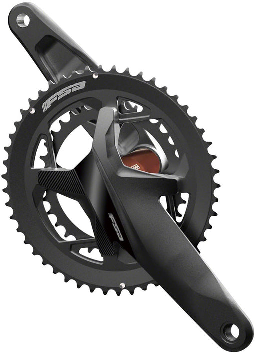 FSA (Full Speed Ahead) Gossamer Pro POD SC PowerBox Crankset - 167.5mm, 11-Speed, 50/34t, 120/90mm BCD, BB386EVO Spindle, 2-Tone Black
