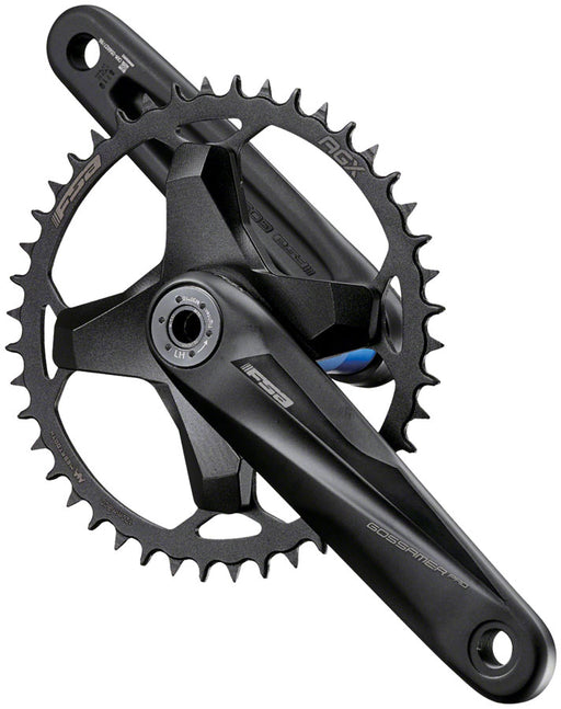 FSA (Full Speed Ahead) Gossamer Pro Modular AGX+ 1x Crankset - 165mm, 11-Speed, 42t, 120mm BCD, 386 EVO Spindle Interface, Black