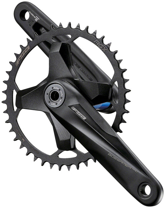 FSA (Full Speed Ahead) Gossamer Pro Modular AGX+ 1x Crankset - 165mm, 11-Speed, 42t, 120mm BCD, 386 EVO Spindle Interface, Black