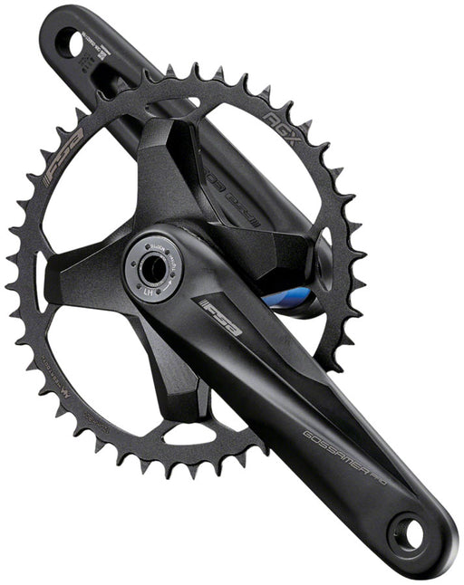 FSA (Full Speed Ahead) Gossamer Pro Modular AGX+ 1x Crankset - 170mm, 11-Speed, 42t, 120mm BCD, 386 EVO Spindle Interface, Black