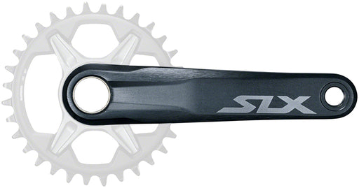 Shimano SLX FC-M7130 Super Boost+ Crankset - 165mm, 12-Speed, 1x, Direct Mount, Black