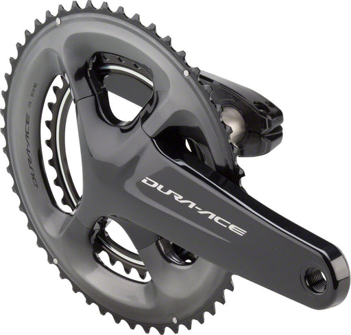 Shimano Dura-Ace FC-R9100 Crankset - 175mm, 11-Speed, 50/34t, 110 Asymmetric BCD, Hollowtech II Spindle Interface, Black