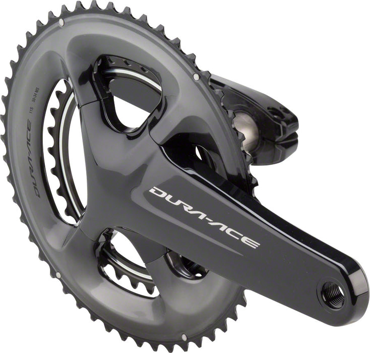 Shimano Dura-Ace FC-R9100 Crankset - 175mm, 11-Speed, 50/34t, 110 Asymmetric BCD, Hollowtech II Spindle Interface, Black