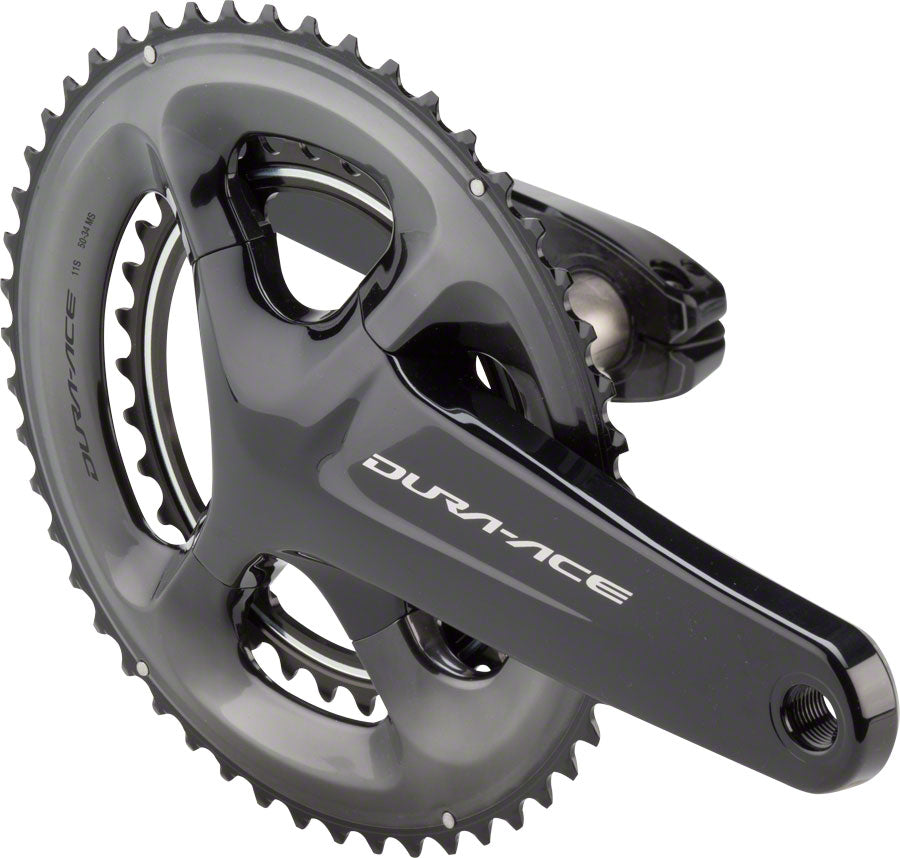 Shimano Dura-Ace FC-R9100 Crankset - 172.5mm, 11-Speed, 50/34t, 110 Asymmetric BCD, Hollowtech II Spindle Interface, Black