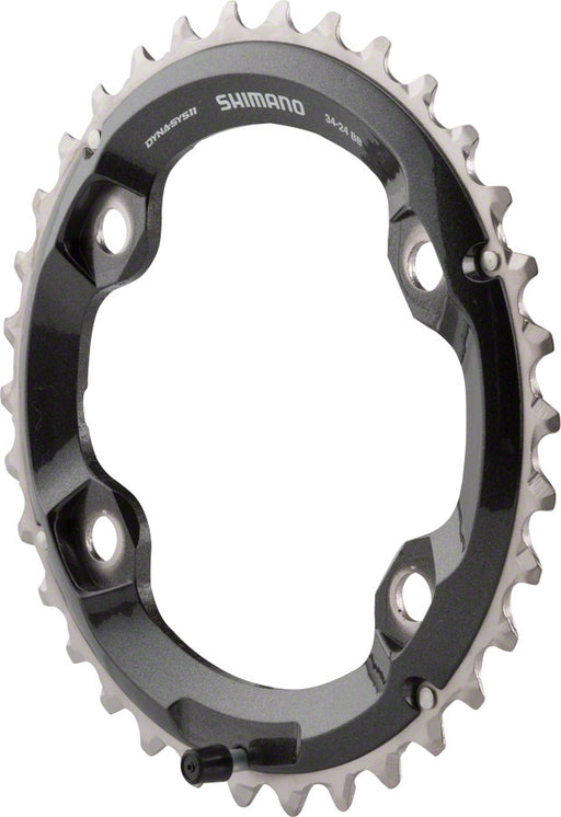 Shimano XT M8000 34t 96mm 11-Speed Outer Chainring for 34-24t Set