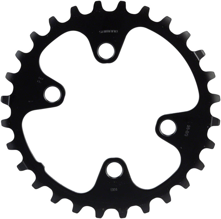 Shimano Deore FC-M6000 Chainring - 28t, 10-Speed, 64mm Asymmetric BCD, for 38-28t Set