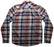 FOX Everyday Long Sleeve Flannel Shirt - Orange/Blue/Tan, Men's, Small